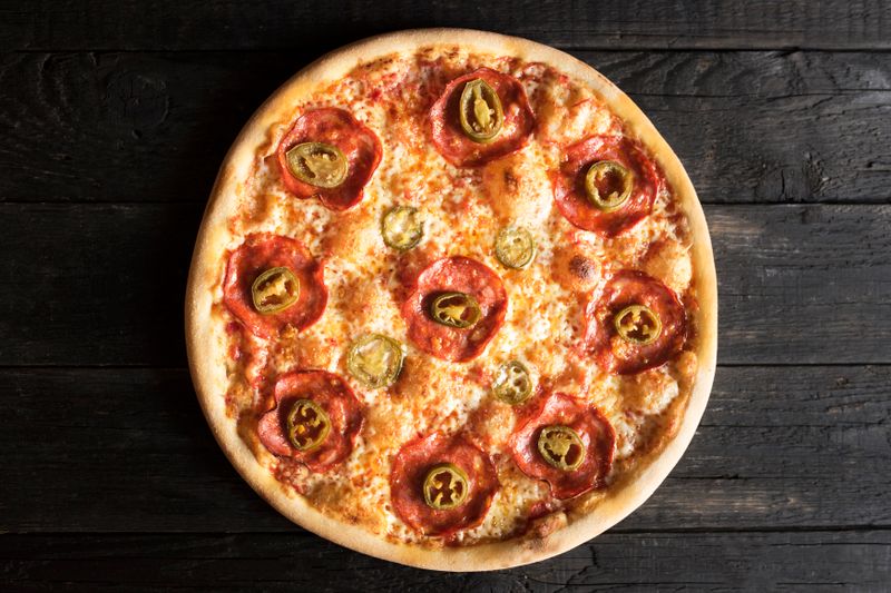 Spicy Arrabbiata Thin Crust Pizza