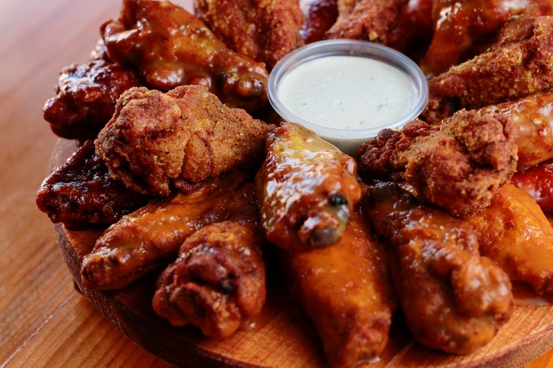 Buffalo Wings Appetizer Pequods