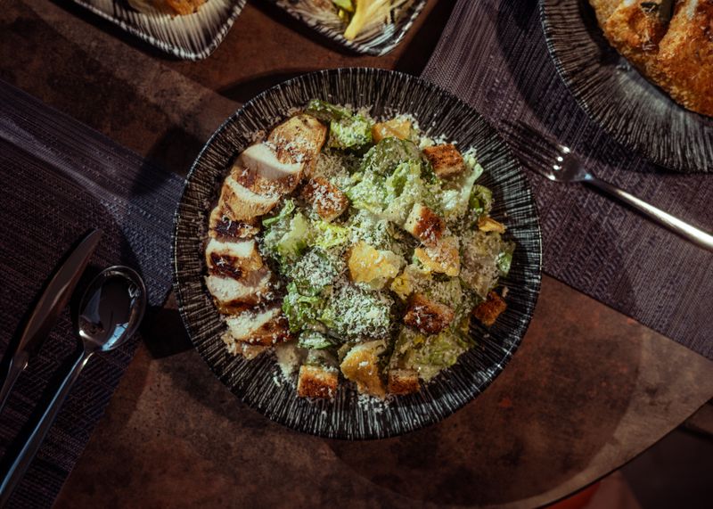 Classic Caesar Salad Pequods pizza