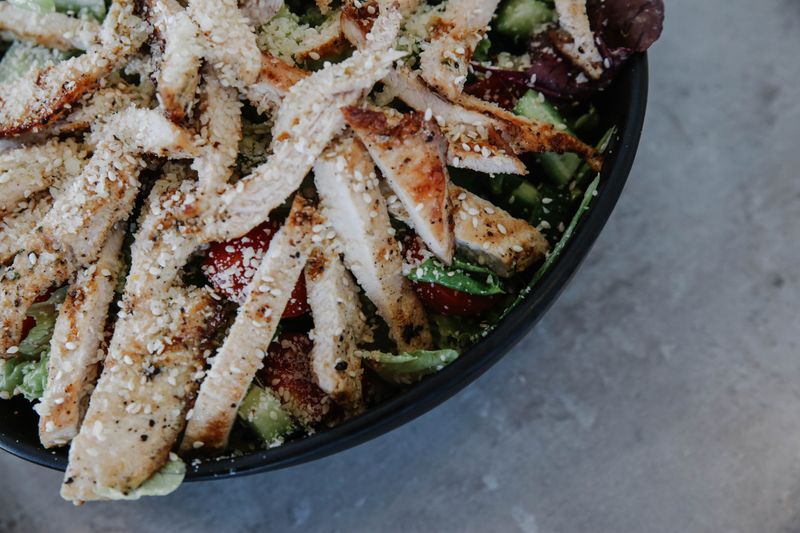 Grilled Chicken Salad healthy option