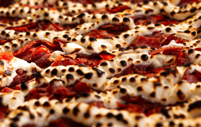 Sausage and Pepperoni Deep Dish Pizza